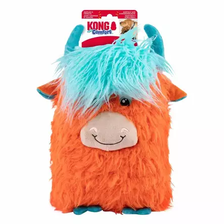 Kong Comfort Jumbo Highland Cow - Pehmolelut - 20410 - 2